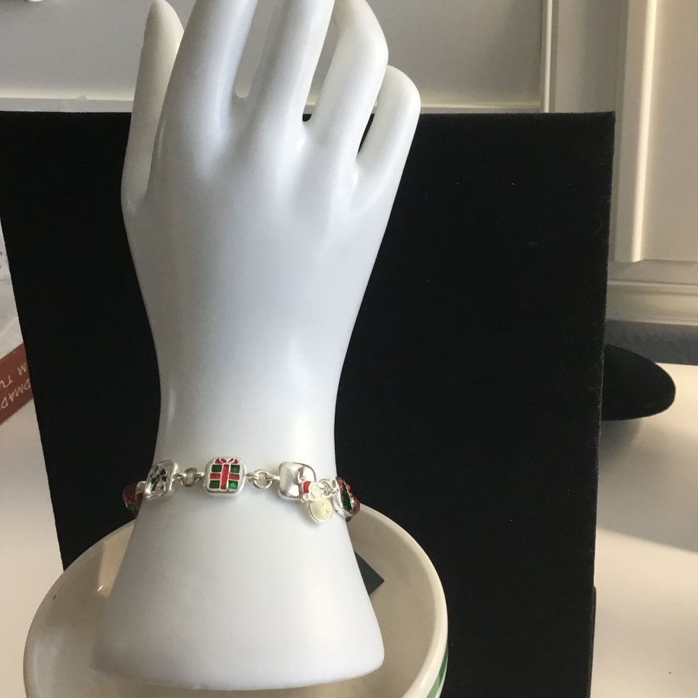 Christmas Link Bracelet